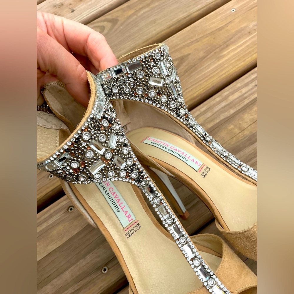 Dressy embellished sandals ⭐️⭐️⭐️⭐️⭐️ - Picture 5 of 13